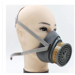 锦绣粤兴3700防毒面具 工业防毒防尘 防刺激性气味口罩
