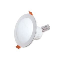 欧司朗（OSRAM）LED晶享筒灯客厅卧室过道一体化嵌入式超薄天花灯 自然白光 2.5寸3.3W 4000K