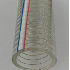 无味透明pvc透明钢丝软管增强管 塑料水管油管水