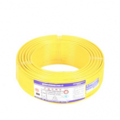 昆明电缆阻燃电线电缆ZC-BVR6铜芯软线 黄色