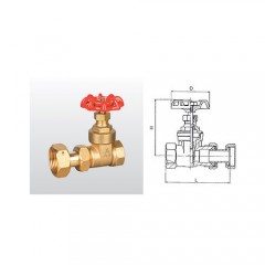 水表黄铜闸阀