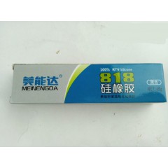 美能达 818硅橡胶704白色通用密封胶 电磁炉胶 耐高温绝缘防水胶