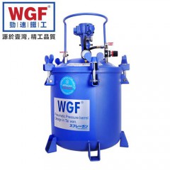 WGF劲速 气动全自动搅拌压力桶喷涂油漆 不锈钢加压罐喷漆下排