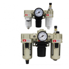 SMC型气动气源处理过滤器AF+AR+AL三联件AC2000-02油水分离器调压