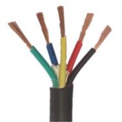 国标橡套软电缆 YZ 软芯铜线 5*4mm 100M