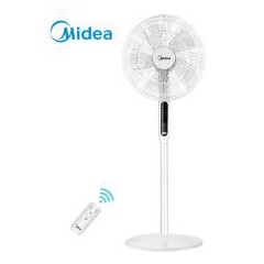 美的（Midea）SAC35BR 新品家用遥控电风扇 五叶摇头静音落地扇