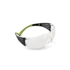 3M 护目镜SF400安全防风眼镜防尘眼镜防护眼镜防风沙透明近视镜 SF401AF透明防雾镜片