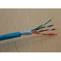 室内透明超五类 双屏蔽OFC网线