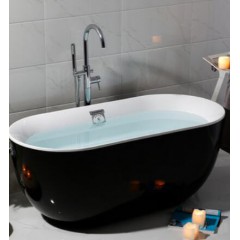 卫浴小户型家用迷你浴缸卫生间独立式成人亚克力1.3-1.7米
