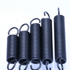 3-5mm弹簧钢拉伸弹簧单钩 发黑/本色线径0.3-2.0mm