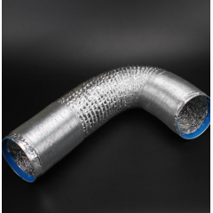 天花管道排气通风管卫生间铝箔可伸缩管