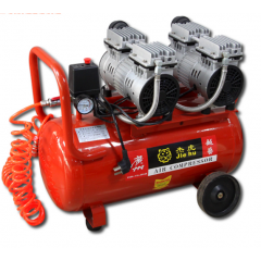 杰虎小型空压机工业级高压气泵木工喷漆静音无油空气压缩机