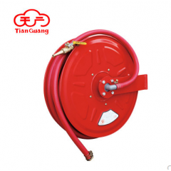 天广牌PVC卷盘自救消防栓消防水带箱20米25消防软管转盘水管