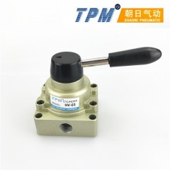 TPM朝日气动 电磁阀 手转阀HV02 03 04接口