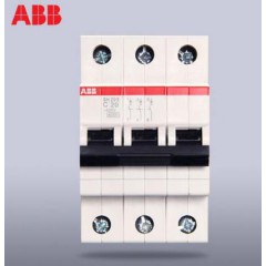 abb断路器380v三相三极空气开关3p