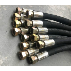 高压油管总成 钢丝编织液压胶管耐高温