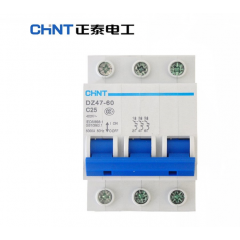 正泰 空气开关 小型断路器 dz-47-3p