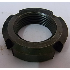 碳钢4.8级 发黑开槽圆螺母