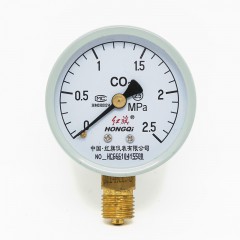 红旗 YCO2-60二氧化碳压力表