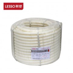 联塑（LESSO）pvc暗装线管PVC-U塑料穿线走线管家用绝缘防爆电线管家装电工阻燃管(A管)3分dn16