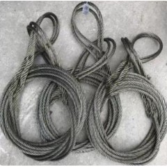 巨力钢丝绳手工插编吊装油丝绳