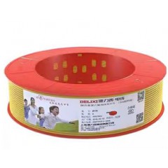 软芯铜塑线BVR450/750V6mm2黄色50