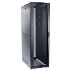 施耐德 NetShelter SX 42U机柜，600mm宽X1200mm深，带侧板，黑色
